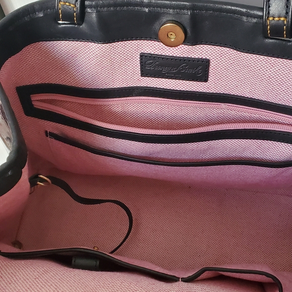 Dooney & Bourke Purple Croc-Embossed Leather Tote - Picture 5 of 5